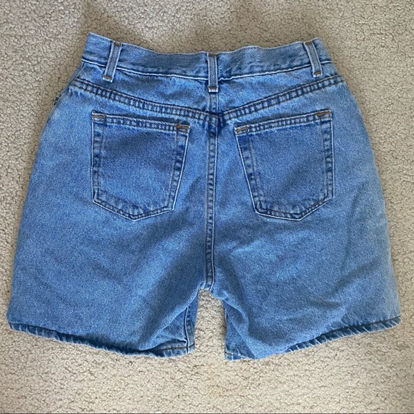 vintage high rise denim shorts - Picture 2 of 2
